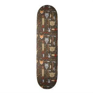 Ethnic Hunting Pattern Skateboard Deck