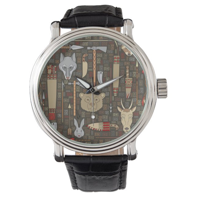 Ethnic Hunting Pattern Watch (Front)