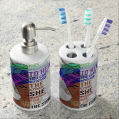 Ethnic I Am The Storm Toothbrush Holder (Front)