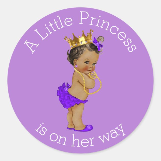 purple and gold princess baby shower decorations