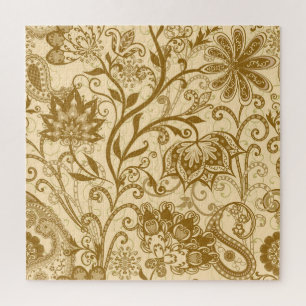 Ethnic Mandalas: Indian Style Pattern Jigsaw Puzzle