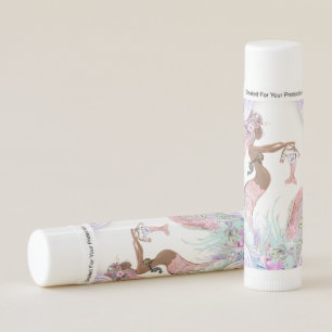 Ethnic Mermaid Baby Shower Lip Balm