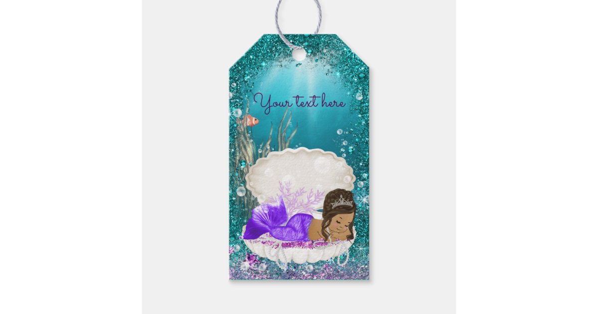 Ethnic Mermaid Gift Tags Zazzle Com