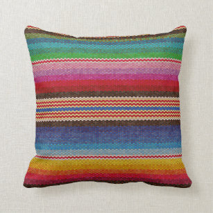 mexican blanket pillows
