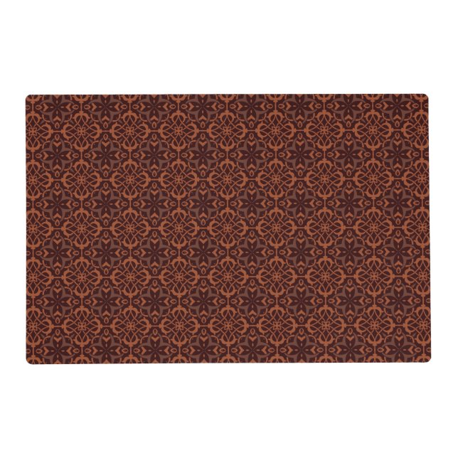 Ethnic modern geometric pattern 2 placemat (Front)