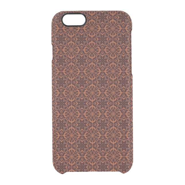 Ethnic modern geometric pattern 2 uncommon iPhone case (Back)