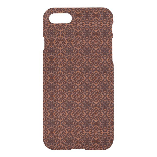 Ethnic modern geometric pattern 2 uncommon iPhone case (Back)