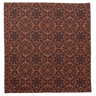 Ethnic modern geometric pattern cloth napkin