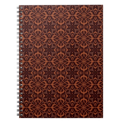 Ethnic modern geometric pattern notebook