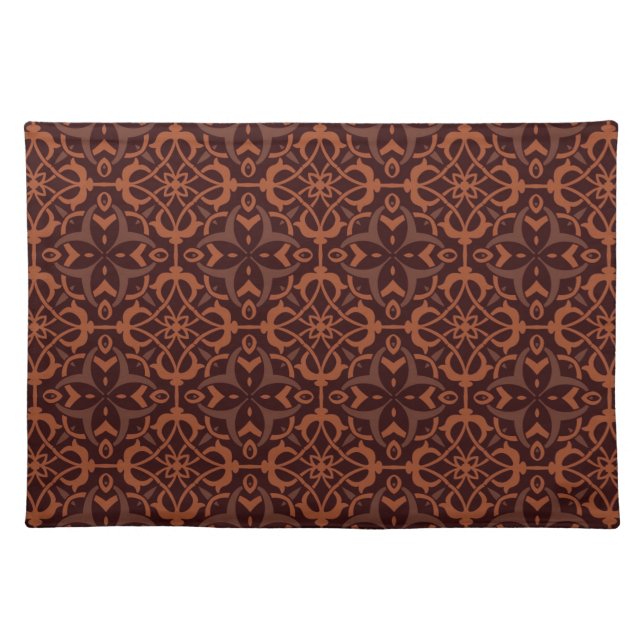 Ethnic modern geometric pattern placemat (Front)
