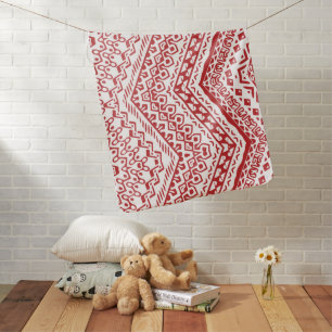 Ethnic Motifs 3 Baby Blanket
