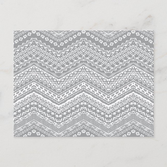 Ethnic Motifs 6 Holiday Postcard (Front)