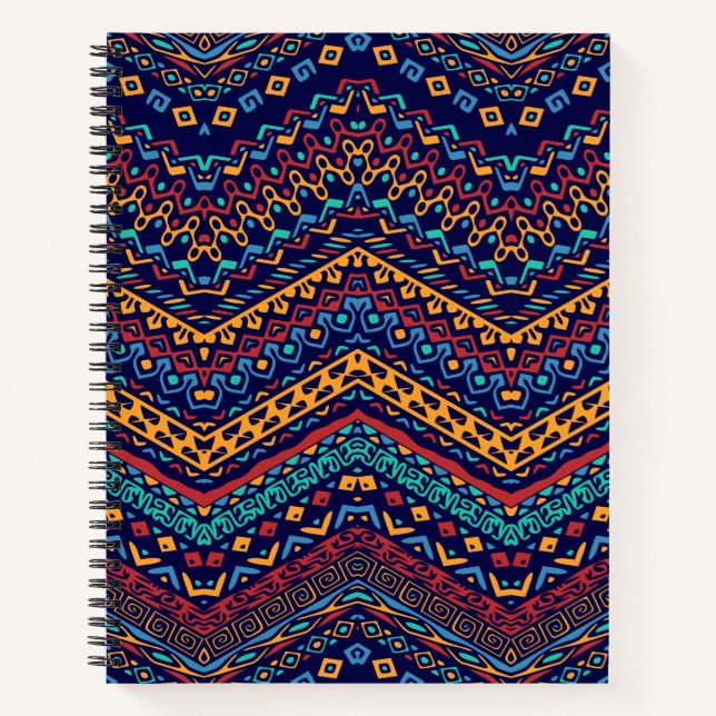 Ethnic Motifs Notebook (Front)