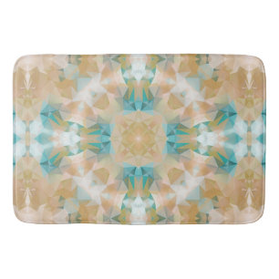 Ethnic national ornament bath mat