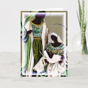 Ethnic Nativity Scene Card