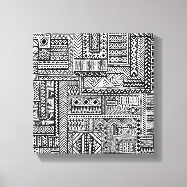 Ethnic Ornament 6 Canvas Print (Front)