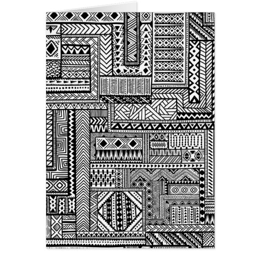 Ethnic Ornament Cards (Front)