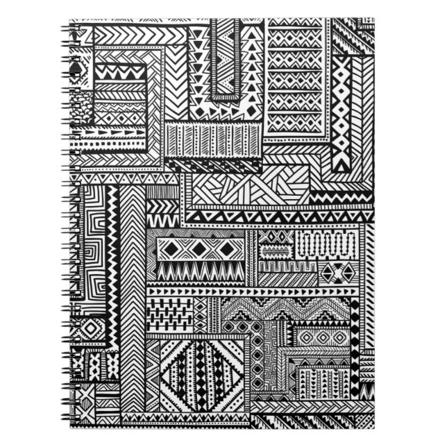 Ethnic Ornament Notebook (Front)