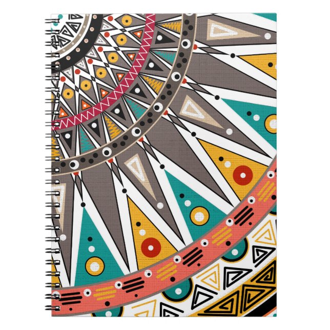 Ethnic, ornament notebook (Front)