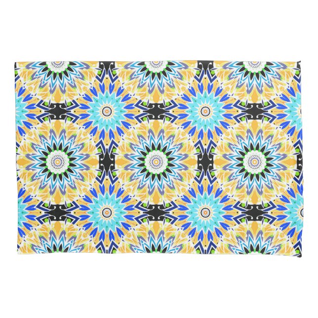 Ethnic ornament  pillow case (Front)