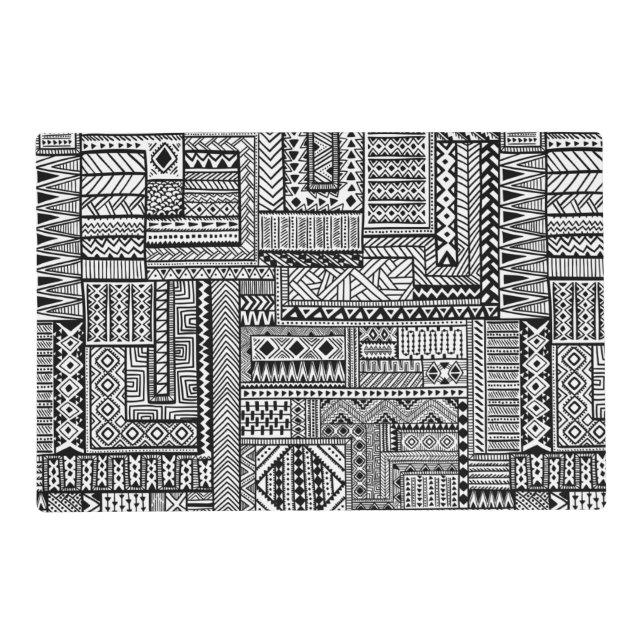 Ethnic Ornament Placemat (Front)