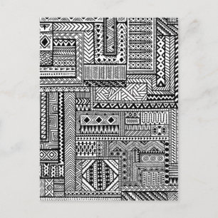 Ethnic Ornament Postcard