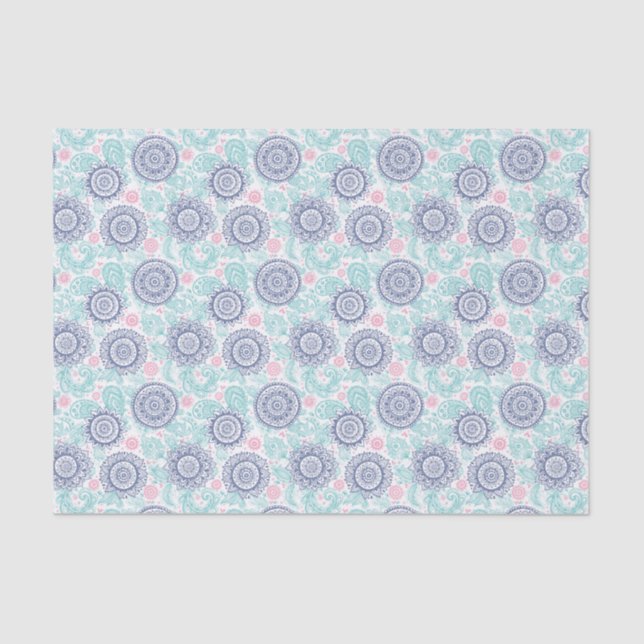 Ethnic Paisley Pattern Tissue Paper (Front)