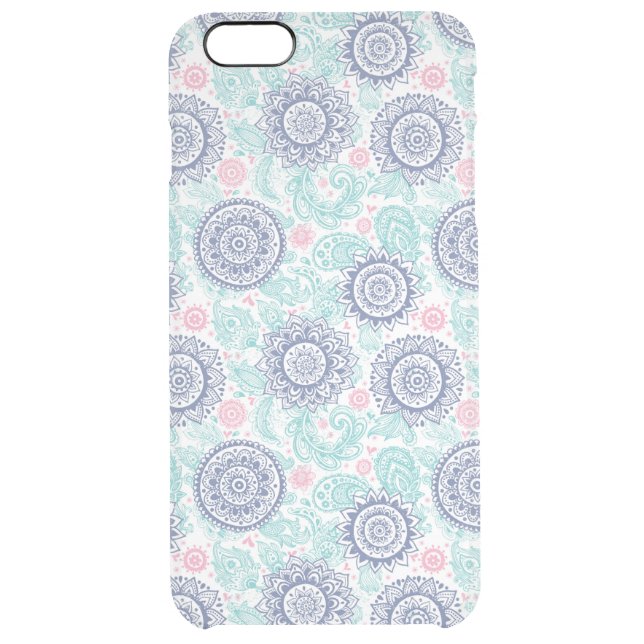Ethnic Paisley Pattern Uncommon iPhone Case (Back)
