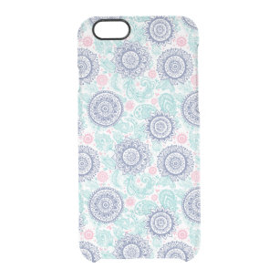 Ethnic Paisley Pattern Clear iPhone 6/6S Case