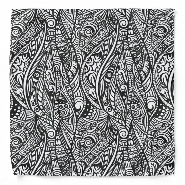 Ethnic pattern 3 bandana (Front)