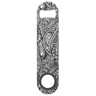 Ethnic pattern 3 bar key