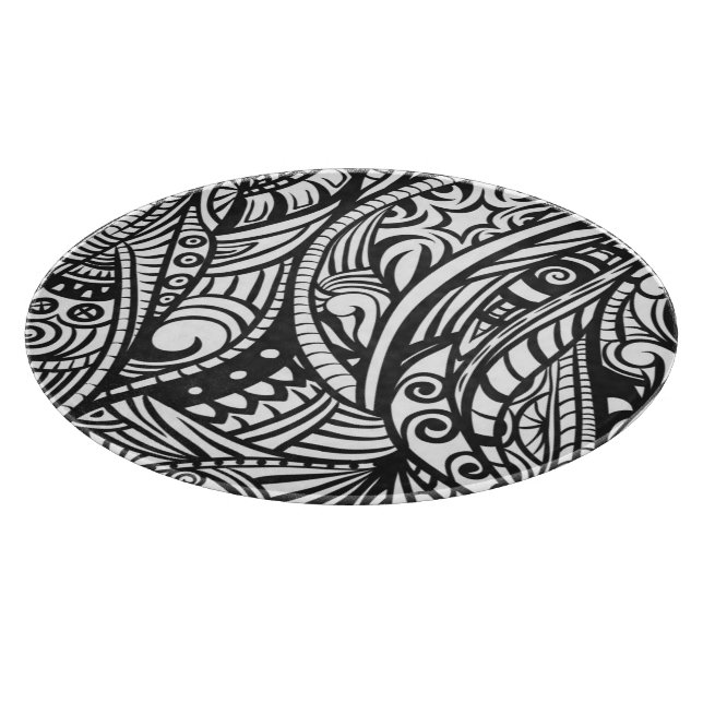 Ethnic pattern 3 cutting board (Corner)