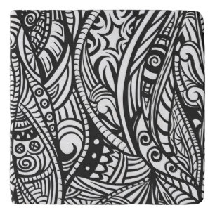 Ethnic pattern 3 trivet