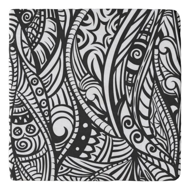 Ethnic pattern 3 trivet (Front)