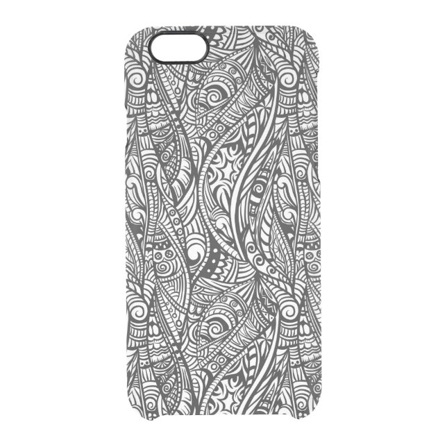 Ethnic pattern 3 uncommon iPhone case (Back)