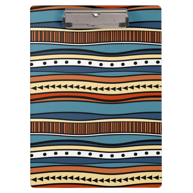 Ethnic Pattern  Clipboard (Front)