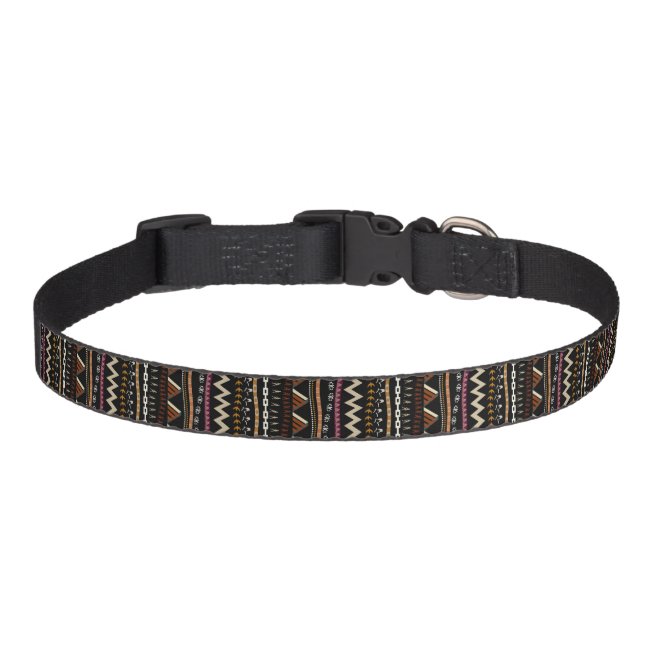 Ethnic Pattern Design Dog Collar