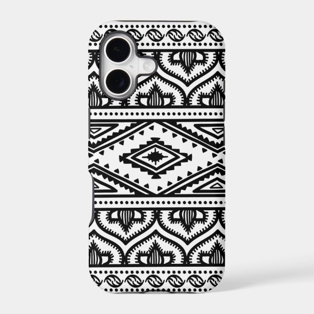 Ethnic Pattern Design Iphone Case (Back)