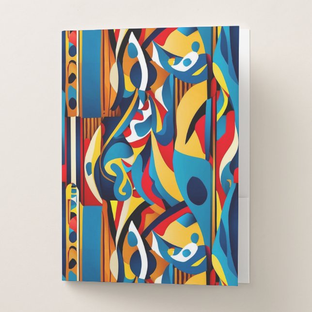 ethnic pattern, Ethnic, Ethnic Pocket Folder (Front)