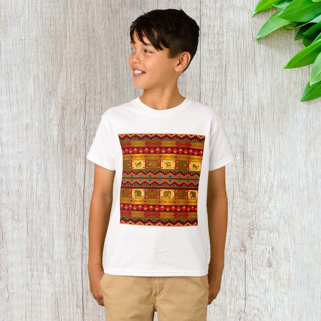 Ethnic Pattern T-Shirt (Creator Uploaded)