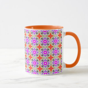 Ethnic Pattern with Moroccan Motifs Mug