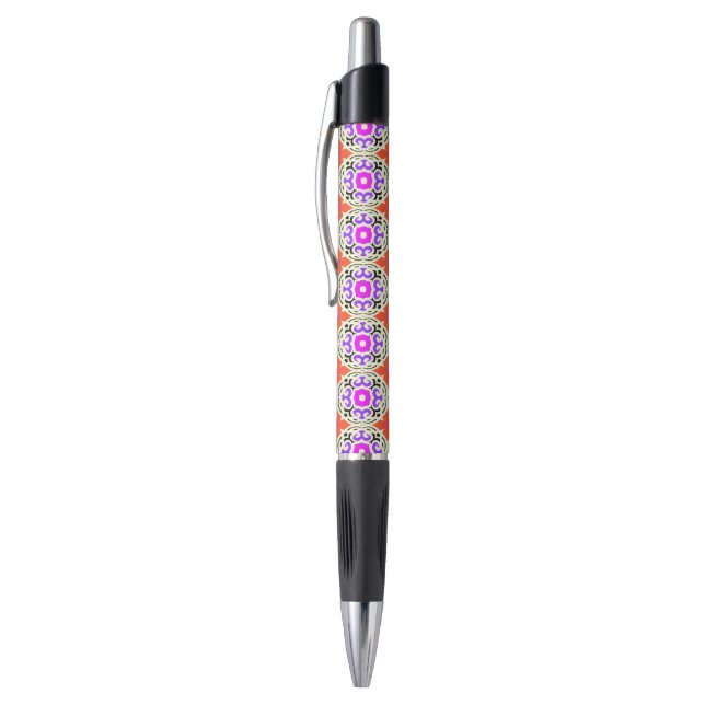 Ethnic Pattern with Moroccan Motifs Pen (Top (Vertical))