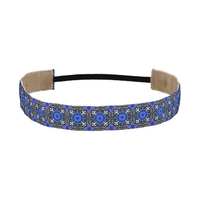 Ethnic Pattern with Turkish Motifs Athletic Headband (Front)