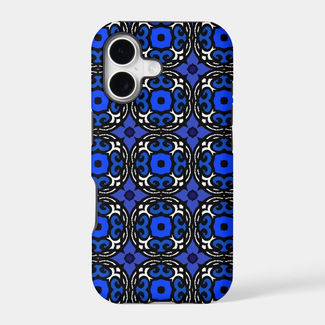 Ethnic Pattern with Turkish Motifs Case-Mate iPhone Case (Back)