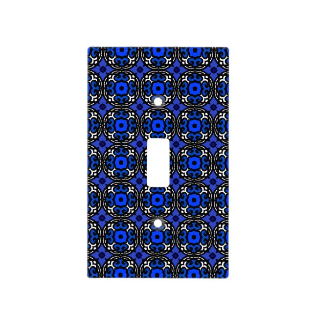 Ethnic Pattern with Turkish Motifs Light Switch Cover (Front)