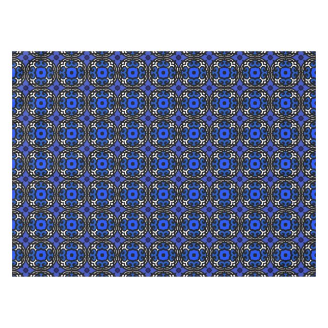 Ethnic Pattern with Turkish Motifs Tablecloth (Front (Horizontal))