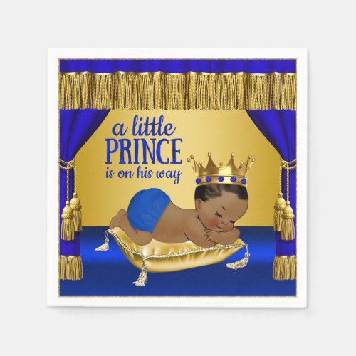 Ethnic Prince Baby Shower Paper Napkins