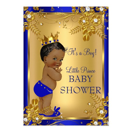 Ethnic Baby Shower Invitations Boy 6