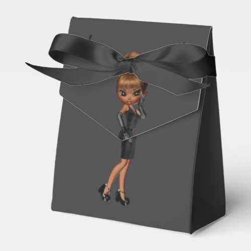 Ethnic Princess Diva Birthday Party Favor Boxes