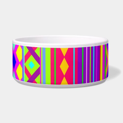 Ethnic Psychedelic Texture Pattern Bowl